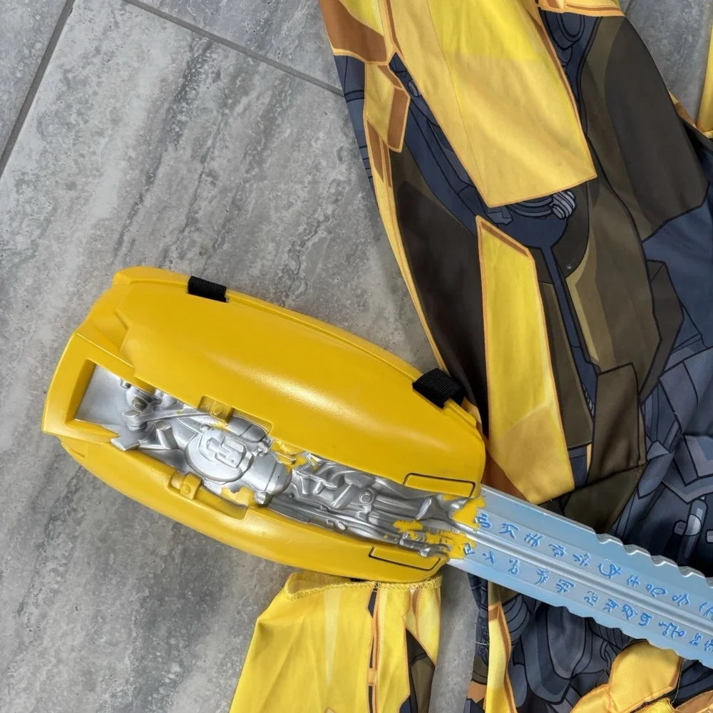 Transformers Rise of the Beasts Kid's Bumblebee‎ Costume Size Medium 8